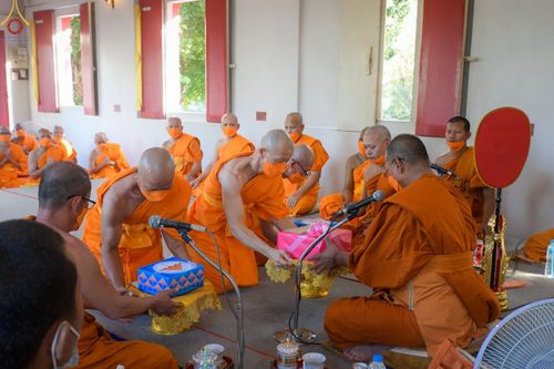 ภาพ No.66014:พิธีอุปสมบทวัดเขาตะแบก อ.ศรีราชา จ.ชลบุรี รับบุญจัดงานโดยสำนักพัฒนาเยาวชนโลก เมื่อวันที่ 7 ธันวาคม พ.ศ. 2565