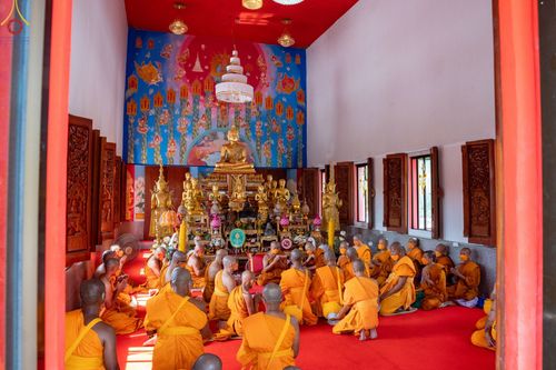 ภาพ No.67196:พิธีอุปสมบทวัดโสภณาราม อ.ลำลูกกา จ.ปทุมธานี รับบุญจัดงานโดย สำนักประธานคณะกรรมการบริหาร เมื่อวันที่ 9 ธันวาคม พ.ศ. 2565