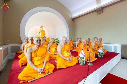 ภาพ No.336788:วันที่ 14 มิถุนายน พ.ศ. 2569 พิธีอุปสมบทธรรมทายาท นานาชาติยุโรปรุ่นที่ 11 เบลเยียม