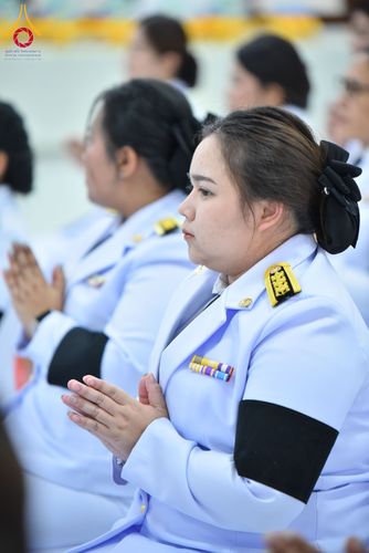 ภาพ No.280675:วันศุกร์ที่ 12 ธันวาคม พ.ศ.2568 พิธีบำเพ็ญกุศลปัญญาสมวาร (50 วัน) อุทิศถวายพระราชกุศลแด่ “พระพันปีหลวง” ณ วัดพระธรรมกาย