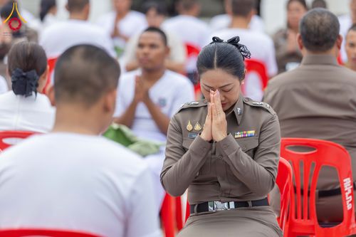 ภาพ No.349299:วันจันทร์ที่ 14 กันยายน พ.ศ.2569  พิธีตัดปอยผมนักเรียนนายสิบธรรมทายาท  "โครงการบรรพชาและพัฒนาศีลธรรม นักเรียนนายสิบตำรวจรุ่นที่ 16“  ณ ศูนย์ฝึกอบรมตำรวจภูธร ภาค 1  จ.สระบุรี