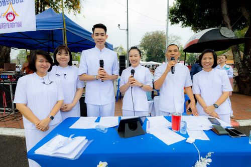 ภาพ No.310905:วันอาทิตย์ที่ 22 กุมภาพันธ์ พ.ศ. 2569 พิธีตักบาตรเเด่คณะพระภิกษุสงฆ์ 1,111 รูป จังหวัดน่าน หนึ่งในโครงการตักบาตรพระ 2,000,000 รูป 77 จังหวัดทั่วไทย ในวาระอันเป็นมงคลยิ่ง ครบรอบ 744 ปี นครน่าน สืบสานศรัทธา ทำบุญใหญ่ของเมืองน่าน ณ ข่วงเมือง วัดภูมินทร์ อำเ