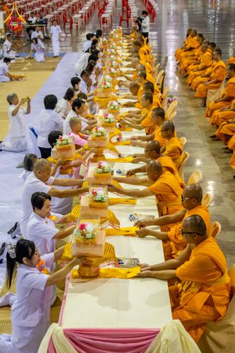 ภาพ No.306220:วันที่ 30 มกราคม พ.ศ. 2569 พิธีถวายภัตตาหารเป็นสังฆทาน แด่พระธรรมยาตรา ณ วัดพระธรรมกาย  จังหวัดปทุมธานี ในโครงการธรรมยาตรา กตัญญูบูชา มหาปูชนียาจารย์ พระมงคลเทพมุนี(สด จนฺทสโร) พระผู้ปราบมาร อนุสรณ์สถาน 7 แห่ง ปีที่ 14