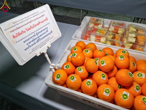 ภาพ No.109026:พิธีถวายภัตตาหารเป็นสังฆทาน แด่คณะพระธรรมยาตราฯ ในโครงการธรรมยาตรากตัญญูบูชา มหาปูชนียาจารย์ พระมงคลเทพมุนี(สด จนฺทสโร) พระผู้ปราบมาร อนุสรณ์สถาน 7 แห่ง ปีที่ 12 วันที่ 9 มกราคม พ.ศ. 2567 ณ อนุสรณ์สถานคลองบางนางแท่น  อ.สามพราน จ.นครปฐม