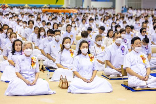 ภาพ No.88976:พิธีทอดผ้าป่าสมทบกฐินครั้งที่ 2 วันศุกร์ที่ 29 กันยายน พ.ศ. 2566 วันเพ็ญขึ้น 15 ค่ำ เดือน 10 ณ ห้องแก้วสารพัดนึก 1 วัดพระธรรมกาย