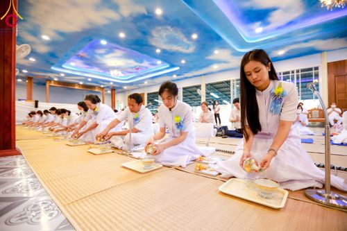 ภาพ No.113655:พิธีถวายภัตตาหารเป็นสังฆทาน แด่คณะพระธรรมยาตรา ปีที่ 12 วันที่ 17 มกราคม พ.ศ. 2567 ณ วัดโบสถ์(บน) บางคูเวียง จ.นนทบุรี