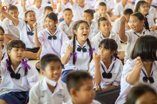 ภาพ No.104926:วันรวมพลังเด็กดี V-star ผู้นำฟื้นฟูศีลธรรมโลก จังหวัดกำแพงเพชร ณ ศูนย์ปฏิบัติธรรมกำแพงเพชร ในอุปถัมภ์พระพรหมวชิรปัญญาจารย์ วันที่ 22 ธันวาคม พ.ศ. 2566