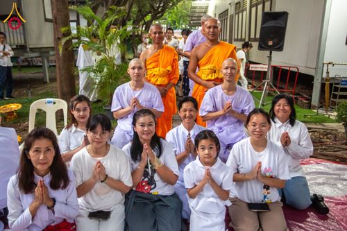 ภาพ No.135740:พิธีปลงผมธรรมทายาท โครงการบรรพชาและอุปสมบทหมู่ รุ่นบูชาธรรม 80 ปี หลวงพ่อธัมมชโย ณ หมู่บ้านบรรลุธรรม วัดพระธรรมกาย วันที่ 7 เมษายน พ.ศ. 2567