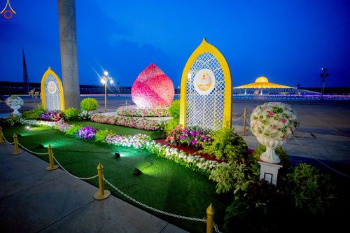 ภาพ No.223988:วันวิสาขบูชา วันอาทิตย์ที่ 11 พฤษภาคม พ.ศ. 2568 พิธีจุดวิสาขประทีป ,  พิธีเวียนประทักษิณรอบพระมหาธรรมกายเจดีย์ , พิธีฉลองชัยสวดมนต์บทธัมมจักกัปปวัตตนสูตร ครบ 7,357,000,000 จบ ณ มหารัตนวิหารคด วัดพระธรรมกาย