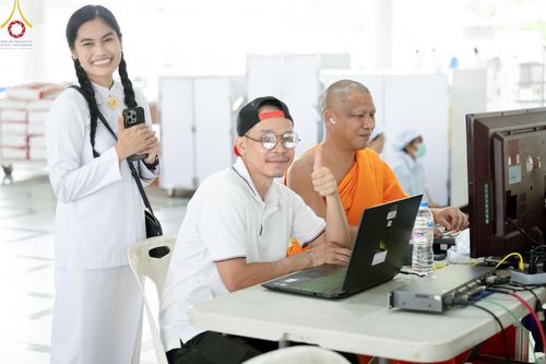 ภาพ No.58641:พิธีบุพเปตพลี ครั้งที่ 149 ร่วมอุทิศบุญแด่หมู่ญาติที่ล่วงลับไปแล้ว และสืบทอดอายุพระพุทธศาสนา วันอังคารที่ 23 เมษายน พ.ศ. 2567 (วันพระ ขึ้น 15 ค่ำ เดือน 5) ณ หอฉันคุณยายอาจารย์ฯ วัดพระธรรมกาย