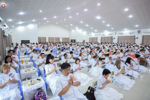 ภาพ No.241328:วันอาทิตย์ที่ 24 สิงหาคม พ.ศ.2568 พิธีปฐมผ้าป่าสถาปนาองค์พระเจดีย์เพื่อสร้างสันติภาพโลก พิธีไถ่ชีวิตโค สร้างมหากุศลด้วยการให้ชีวิตสัตว์เป็นทาน ณ ศูนย์ปฏิบัติธรรมสระบุรี อ.พระพุทธบาท จ.สระบุรี