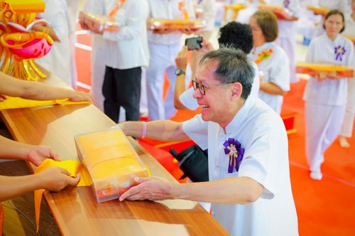 ภาพ No.265638:วันเสาร์ที่ 18 ตุลาคม พ.ศ. 2568 พิธีทอดกฐินสามัคคี ประจำปี 2568 “กฐินครัวมหาทาน” ณ ศูนย์อบรมเยาวชนบางปะหัน ตำบลหันสัง อำเภอบางปะหัน จังหวัดพระนครศรีอยุธยา