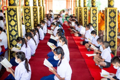 ภาพ No.205046:พิธีทอดผ้าป่าทำนุบำรุงศาสนสถาน ณ วัดบ่อทอง ตำบลคูขวาง อำเภอลาดหลุมแก้ว จังหวัดปทุมธานี ในโครงการธรรมยาตรา กตัญญูบูชา มหาปูชนียาจารย์ พระมงคลเทพมุนี(สด จนฺทสโร) พระผู้ปราบมาร อนุสรณ์สถาน 7 แห่ง ปีที่ 13 วันที่ 30 มกราคม พ.ศ. 2568 