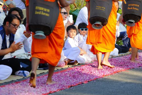 ภาพ No.188786:พิธีต้อนรับพระธรรมยาตรา ในโครงการธรรมยาตรา กตัญญูบูชา มหาปูชนียาจารย์ พระมงคลเทพมุนี(สด จนฺทสโร) พระผู้ปราบมาร อนุสรณ์สถาน 7 แห่ง ปีที่ 13 วันที่ 3 มกราคม พ.ศ. 2568 ณ อนุสรณ์สถานมหาวิหารพระมงคลเทพมุนี (โลตัสแลนด์) อ.สองพี่น้อง จ.สุพรรณบุรี