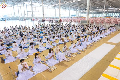 ภาพ No.75197:พิธีถวายภัตตาหารเป็นสังฆทาน แด่คณะพระธรรมยาตราฯ ในโครงการธรรมยาตรากตัญญูบูชา มหาปูชนียาจารย์ พระมงคลเทพมุนี(สด จนฺทสโร) พระผู้ปราบมาร อนุสรณ์สถาน 7 แห่ง ปีที่ 11 วันที่ 31 มกราคม พ.ศ. 2566