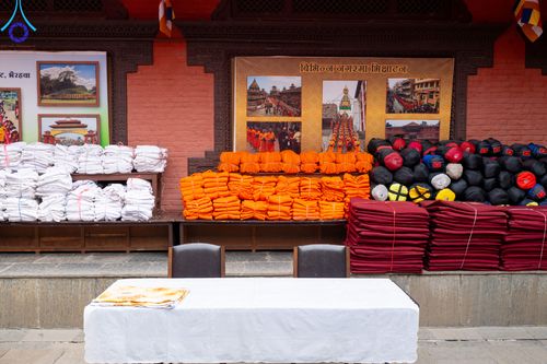 ภาพ No.313186:วันอังคารที่ 10 มีนาคม พ.ศ. 2569 ประมวลภาพบรรยากาศวันแรก โครงการบวชธรรมทายาท ประเทศเนปาล ณ วัดอเชศวร (Aksheswar Mahavihar )