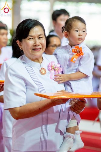 ภาพ No.215610:วันอาทิตย์ต้นเดือนที่ 6 เมษายน พ.ศ. 2568 ขบวนอัญเชิญผ้าป่าสมทบ มหาสังฆทาน 40,000 กว่าวัดทั่วประเทศ ณ สภาธรรมกายสากล วัดพระธรรมกาย