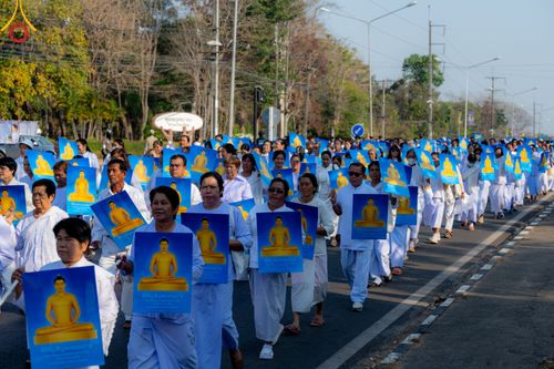 ภาพ No.310510:วันอาทิตย์ที่ 22 กุมภาพันธ์ พ.ศ. 2569 พิธีอัญเชิญพระประธาน “พระธรรมกาย” เพื่อไปประดิษฐาน ณ ธุดงเข้าสถานอำนาจเจริญ จังหวัดอำนาจเจริญ