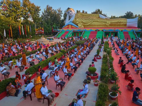 ภาพ No.64730:พิธีบรรพชาสามเณร โครงการบรรพชาสามเณร 500 รูป ประเทศบังกลาเทศ วันที่ 22 พฤศจิกายน พ.ศ. 2565