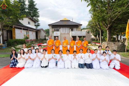 ภาพ No.148531:พิธีปฐมอุปสมบท สมโภชอุโบสถ บูชาธรรม 80 ปี หลวงพ่อธัมมชโย  วันอาทิตย์ที่ 11 สิงหาคม พ.ศ. 2567 วัดพระธรรมกายโทชิหงิ ประเทศญี่ปุ่น