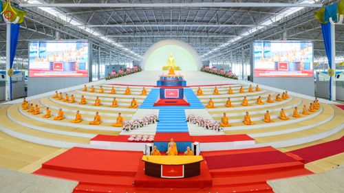 ภาพ No.82288:พิธีหล่อพระประธานเพื่อประดิษฐาน ณ มหาวิหารคด วันอาทิตย์ที่ 11 มิถุนายน พ.ศ. 2566 ณ สภาธรรมกายสากล วัดพระธรรมกาย