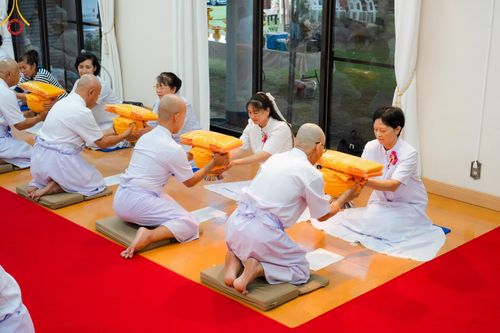 ภาพ No.147610:พิธีตัดปอยผม ขอขมา มอบบาตร ผ้าไตร โครงการปฐมอุปสมบท สมโภชอุโบสถ บูชาธรรม 80 ปี หลวงพ่อธัมมชโย ณ วัดพระธรรมกายโทชิหงิ ประเทศญี่ปุ่น วันพฤหัสบดีที่ 8 สิงหาคม พ.ศ. 2567