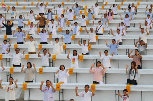 ภาพ No.320254:วันที่ 3-7 เมษายน พ.ศ.2569 การเตรียมงาน ณ ลานธรรม เพื่องานถวายมหาสังฆทาน 40,000 กว่าวัดทั่วประเทศ วันคุ้มครองโลก 22 เมษายน พ.ศ.2569 วัดพระธรรมกาย