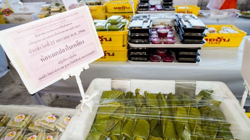 ภาพ No.73792:พิธีถวายภัตตาหารเป็นสังฆทาน แด่คณะพระธรรมยาตราฯ ในโครงการธรรมยาตรากตัญญูบูชา มหาปูชนียาจารย์ พระมงคลเทพมุนี(สด จนฺทสโร) พระผู้ปราบมาร อนุสรณ์สถาน 7 แห่ง ปีที่ 11 วันที่ 22 มกราคม พ.ศ. 2566