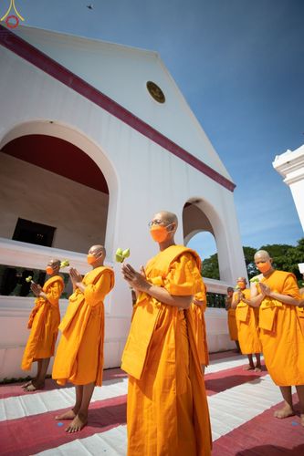 ภาพ No.66331:พิธีอุปสมบทวัดวรนายกรังสรรค์เจติยบรรพตาราม อ.บางปะหัน จ.พระนครศรีอยุธยา รับบุญจัดงานโดยศูนย์อบรมเยาวชนบางปะหัน และสำนักศรัทธาภิบาล เมื่อวันที่ 7 ธันวาคม พ.ศ. 2565