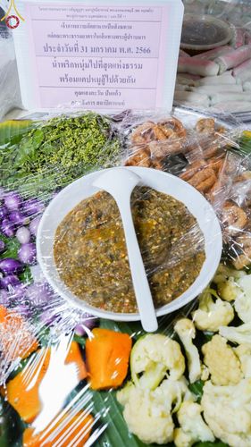 ภาพ No.75157:พิธีถวายภัตตาหารเป็นสังฆทาน แด่คณะพระธรรมยาตราฯ ในโครงการธรรมยาตรากตัญญูบูชา มหาปูชนียาจารย์ พระมงคลเทพมุนี(สด จนฺทสโร) พระผู้ปราบมาร อนุสรณ์สถาน 7 แห่ง ปีที่ 11 วันที่ 31 มกราคม พ.ศ. 2566