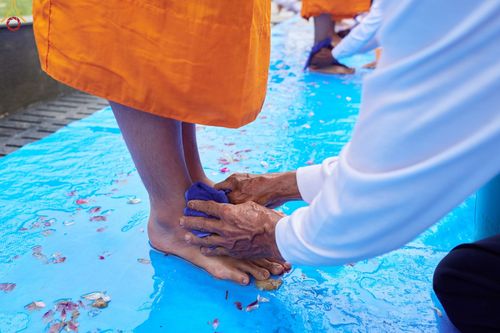 ภาพ No.68492:ธรรมยาตรา ณ มหาเจดีย์บรมพุทโธ ประเทศอินโดนีเซีย วันที่ 24 ธันวาคม พ.ศ. 2565