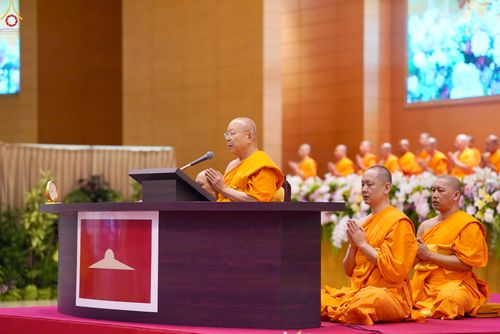 ภาพ No.311778:วันอังคารที่ 3 มีนาคม พ.ศ.2569 ปฏิบัติธรรมภาคสายวันมาฆบูชา พิธีถวายภัตตาหารเป็นสังฆทาน ณ สภาธรรมกายสากล วัดพระธรรมกาย