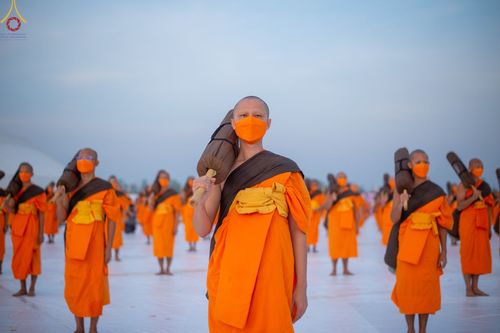 ภาพ No.74269:พุทธบุตรธรรมยาตรา ปฏิบัติธรรมและบันทึกภาพประวัติศาสตร์ ในโครงการธรรมยาตรากตัญญูบูชา มหาปูชนียาจารย์ พระมงคลเทพมุนี(สด จนฺทสโร) พระผู้ปราบมาร อนุสรณ์สถาน 7 แห่ง ปีที่ 11 ณ อนุสรณ์สถานบางปลา อ.บางเลน จ.นครปฐม วันที่ 23 มกราคม พ.ศ. 2566