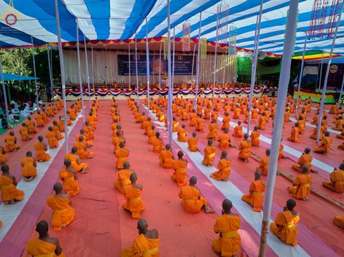 ภาพ No.64679:พิธีบรรพชาสามเณร โครงการบรรพชาสามเณร 500 รูป ประเทศบังกลาเทศ วันที่ 22 พฤศจิกายน พ.ศ. 2565