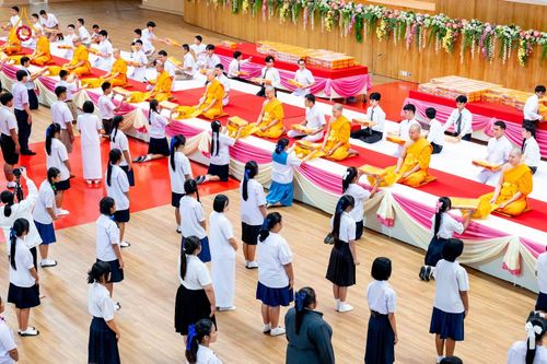 ภาพ No.348565:วันที่ 12 กันยายน พ.ศ. 2569 การอบรมเชิงปฏิบัติการจัดกิจกรรมทอดกฐินสัมฤทธิ์ พิธีมอบผ้าไตรประธานกฐินเด็กดี V-Star ประจำปีพุทธศักราช 2569 ณ สภาธรรมกายสากล วัดพระธรรมกาย