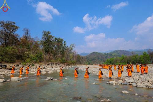 ภาพ No.315784:วันอังคารที่ 24 มีนาคม พ.ศ.2569 ธรรมยาตราจาริก ณ ป่ามหาวัน ประเทศเนปาล