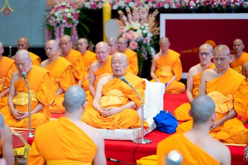 ภาพ No.81731:พิธีอุปสมบทอุทิศชีวิต สามเณรเปรียญธรรม 11 รูป ในวันวิสาขบูชา วันเสาร์ที่ 3 มิถุนายน 2566 ณ อุโบสถพระไตรปิฎก วัดพระธรรมกาย จ.ปทุมธานี