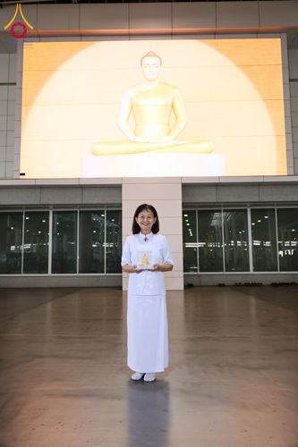 ภาพ No.338149:วันอาทิตย์ต้นเดือน 5 กรกฎาคม พ.ศ.2569 สัมมนาพิเศษ พิธีมอบพระของขวัญ ณ ห้องแก้วสารพัด1 วัดพระธรรมกาย