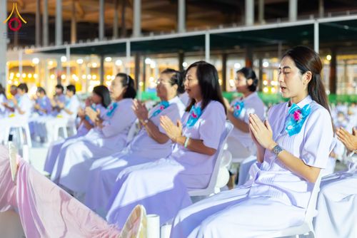 ภาพ No.312196:วันอังคารที่ 3 มีนาคม พ.ศ.2569 พิธีเวียนประทักษิณและจุดมาฆประทีป ณ ลานธรรมพระมหาธรรมกายเจดีย์ วัดพระธรรมกาย