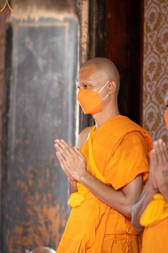 ภาพ No.66368:พิธีอุปสมบทวัดวรนายกรังสรรค์เจติยบรรพตาราม อ.บางปะหัน จ.พระนครศรีอยุธยา รับบุญจัดงานโดยศูนย์อบรมเยาวชนบางปะหัน และสำนักศรัทธาภิบาล เมื่อวันที่ 7 ธันวาคม พ.ศ. 2565