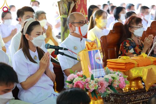 ภาพ No.64308:พิธีทอดกฐินสามัคคีทั่วไทย 5,000 วัด โดยคณะศิษยานุศิษย์วัดพระธรรมกาย น้อมบูชาธรรม 78 ปี หลวงพ่อธัมมชโย  วันอังคารที่ 8 พฤศจิกายน พ.ศ. 2565  ณ วัดโปรยฝน อ.หนองเสือ จ.ปทุมธานี