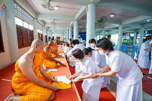 ภาพ No.65882:พิธีอุปสมบทวัดเชิงท่า อ.สามโคก จ.ปทุมธานี รับบุญจัดงานโดยสำนักศรัทธาภิบาล ในโครงการอุปสมบทบูชาธรรม มหาปูชนียาจารย์ประจำปี 2565 เมื่อวันที่ 7 ธันวาคม พ.ศ. 2565