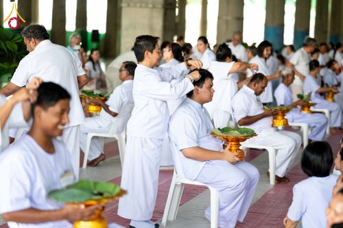 ภาพ No.339756:วันที่ 19 กรกฎาคม พ.ศ.2569 พิธีตัดปอยผม โครงการบวชพระนานาชาติ AEC และ WAB รุ่นที่ 10 THE AEC & INTERNATIONAL ORDINATION PROGRAM ณ มหารัตนวิหารคด 30 วัดพระธรรมกาย ปทุมธานี