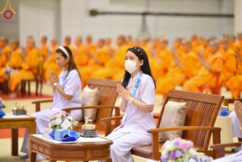 ภาพ No.90788:พิธีบำเพ็ญกุศลสวดพระอภิธรรม  อุบาสกถาวร พรหมถาวร (อุบาสกผู้ปั้นพระ) คืนที่ 3 วันจันทร์ที่ 16 ตุลาคม พ.ศ. 2566 ณ ห้องแก้วสารพัดนึก 1 สภาธรรมกายสากล วัดพระธรรมกาย จ.ปทุมธานี