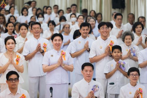 ภาพ No.331375:วันที่ 31 พฤษภาคม พ.ศ.2569 พิธีทอดผ้าป่าและตอกเสาเข็มมงคลต้นแรก องค์พระเจดีย์เพื่อสร้างสันติภาพโลก  ณ ธุดงคสถานพัฒนานิคม จังหวัดลพบุรี
