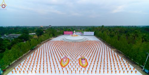 ภาพ No.70470:พุทธบุตรธรรมยาตรา ปฏิบัติธรรมและบันทึกภาพประวัติศาสตร์ ในโครงการธรรมยาตรากตัญญูบูชา มหาปูชนียาจารย์ พระมงคลเทพมุนี(สด จนฺทสโร) พระผู้ปราบมาร อนุสรณ์สถาน 7 แห่ง ปีที่ 11 ณ อนุสรณ์สถานคลองบางนางแท่น อ.สามพราน จ.นครปฐม วันที่ 9 มกราคม พ.ศ. 2566