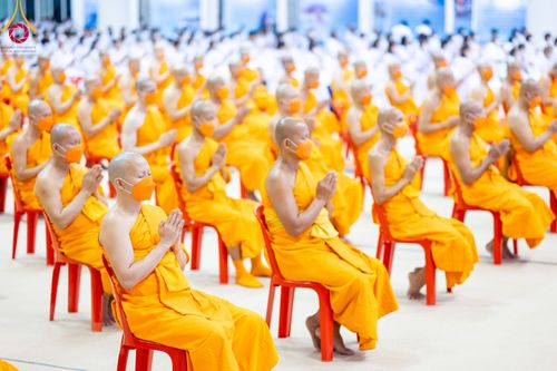 ภาพ No.90646:พิธีบำเพ็ญกุศลสวดพระอภิธรรม อุบาสกถาวร พรหมถาวร (อุบาสกผู้ปั้นพระ) วันอาทิตย์ที่ 15 ตุลาคม พ.ศ. 2566 ณ ห้องแก้วสารพัดนึก 1 สภาธรรมกายสากล วัดพระธรรมกาย จ.ปทุมธานี