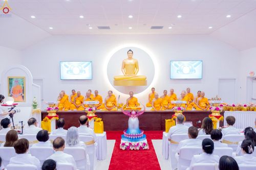 ภาพ No.234675:วันอาทิตย์ที่ 20 กรกฎาคม  พ.ศ.2568 พิธีทอดผ้าป่าภาคพื้นอเมริกา พิธีเจริญพระพุทธมนต์ ฉลองอาคารแก้วธรรมชัยรัตนอนันต์ วัดพระธรรมกายเทนเนสซี ประเทศสหรัฐอเมริกา