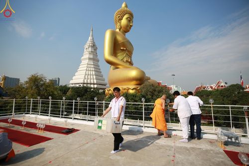 ภาพ No.120922:V.20 เป็นปลื้ม การเตรียมงาน เก็บงาน การรับบุญของเจ้าหน้าที่หน่วยงานต่างๆ เพื่อโครงการธรรมยาตรา กตัญญูบูชา มหาปูชนียาจารย์ พระมงคลเทพมุนี (สด จนฺทสโร) พระผู้ปราบมาร อนุสรณ์สถาน 7 แห่ง ปีที่ 12 ระหว่างวันที่ 2 - 31 มกราคม พ.ศ.2567