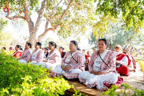 ภาพ No.130541:พิธีบรรพชาธรรมทายาท ในโครงการบรรพชา 1,250 รูป ณ แดนประสูติ สวนลุมพินี ประเทศเนปาล วันที่ 9 มีนาคม พ.ศ. 2567